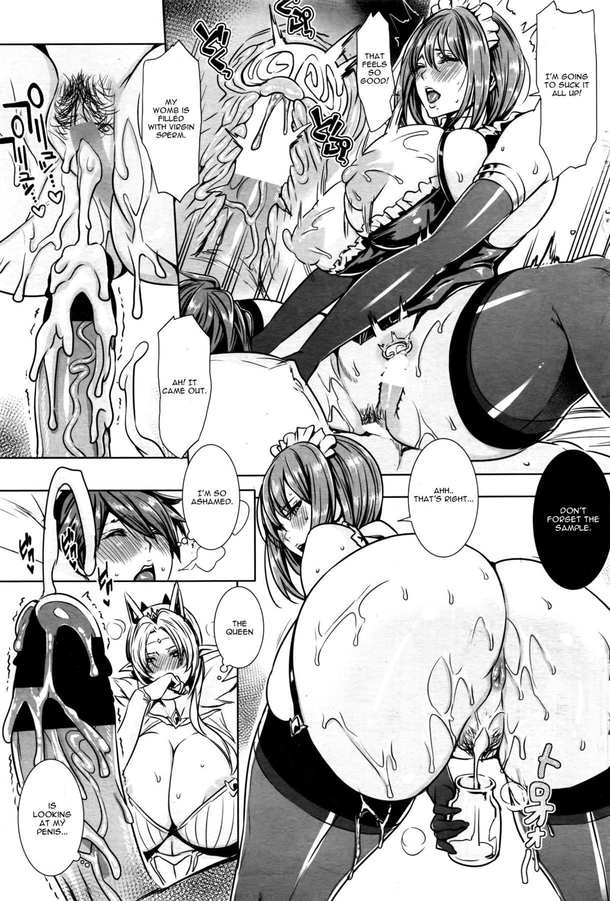 Hentai Manga Comic-Please Cum Lots Lord Hero-Read-16